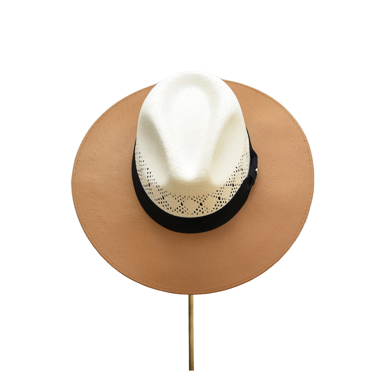 BIURIFUL SOMBRERO CAMEL CALADO