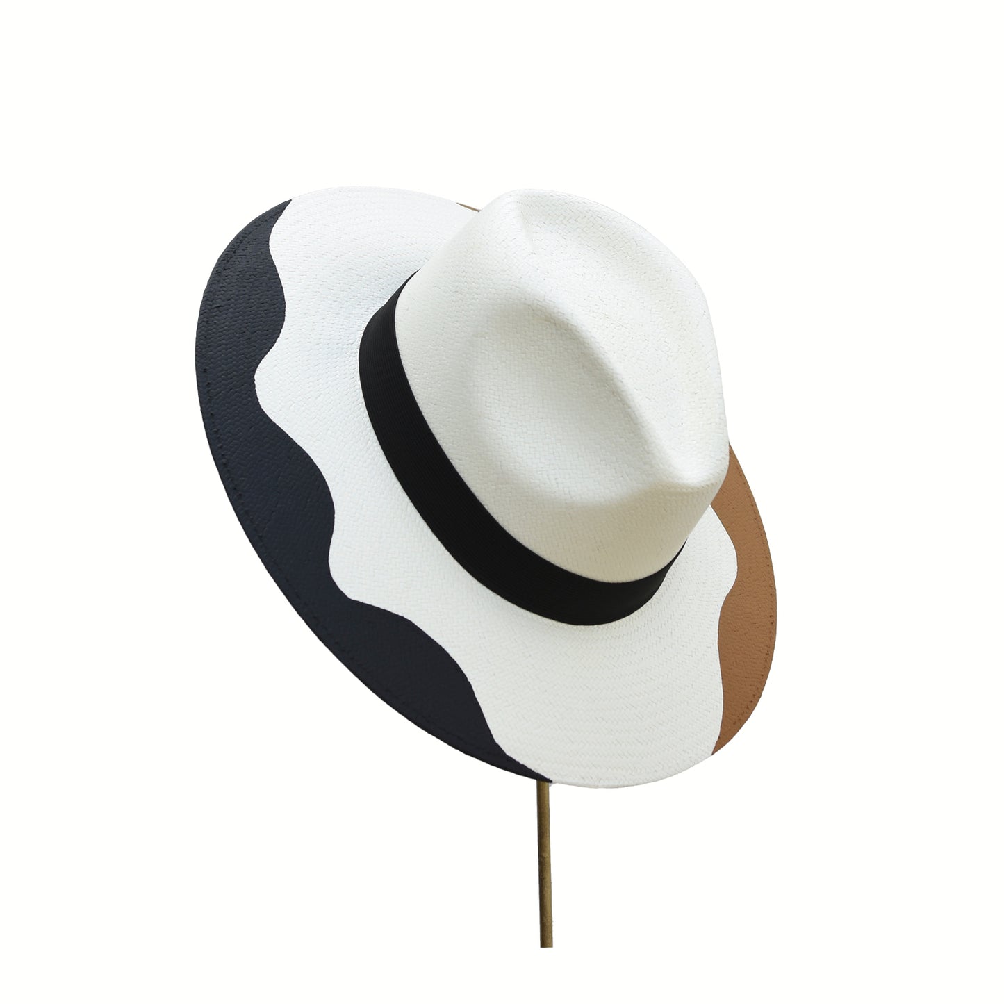 BIURIFUL SOMBRERO WAVY DUNES BLACK / CAMEL