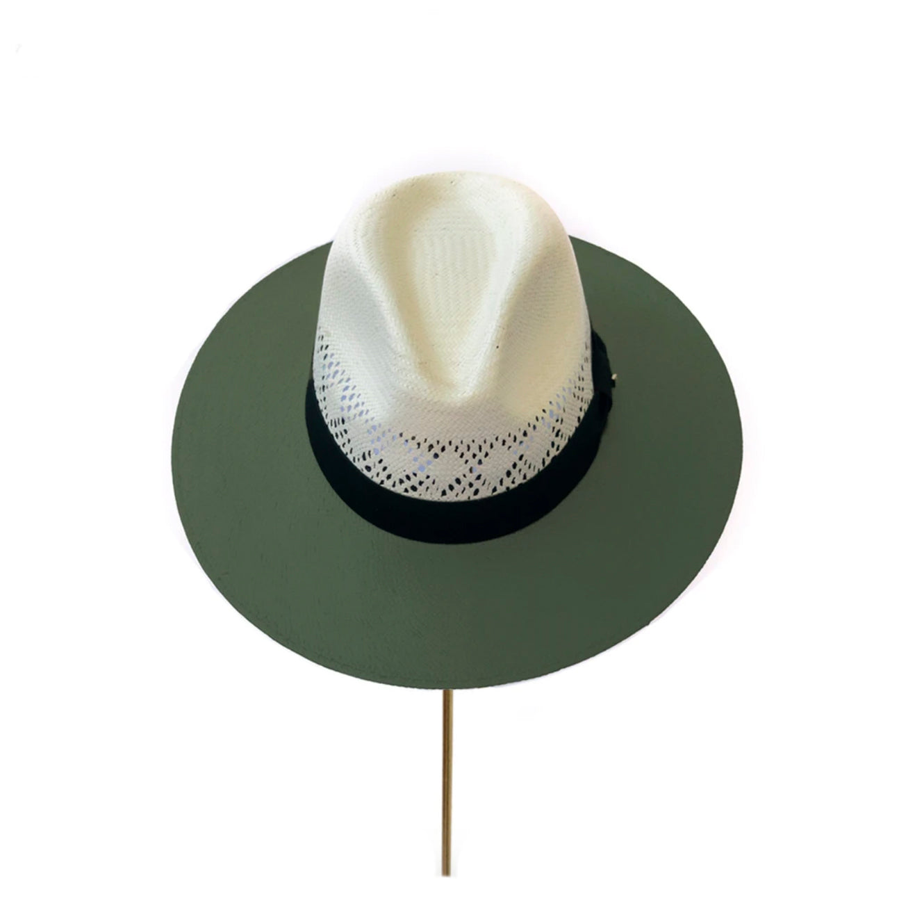 BIURIFUL SOMBRERO OLIVA CALADO