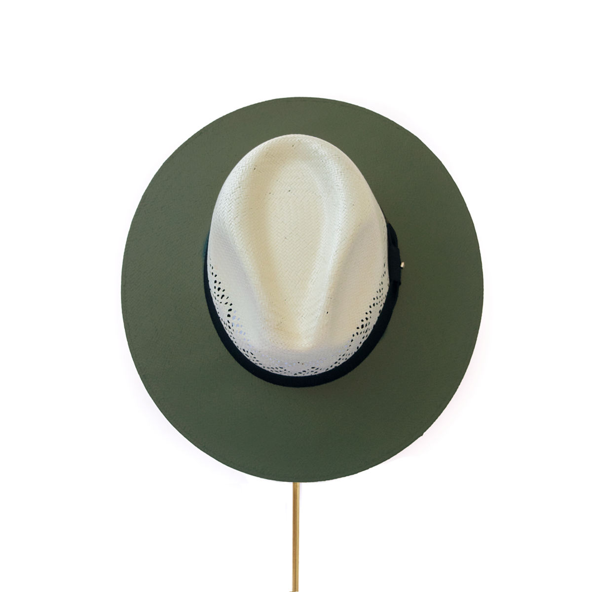 BIURIFUL SOMBRERO OLIVA CALADO