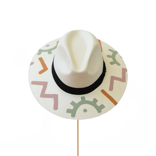 BIURIFUL SOMBRERO MOROCCO EYES MULTI PASTEL