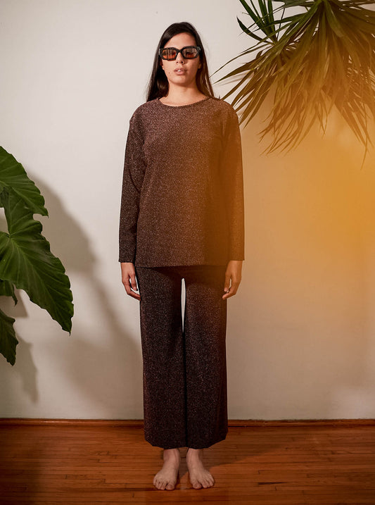 BIURIFUL ABBA PANTS SPARKLING PINK
