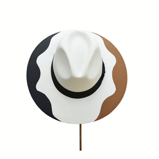 BIURIFUL SOMBRERO WAVY DUNES BLACK / CAMEL
