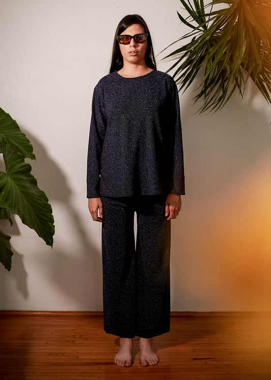 BIURIFUL ABBA PANTS SPARKLING BLUE
