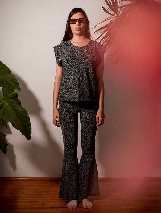 BIURIFUL SIRENITA PANTS SPARKLING SILVER