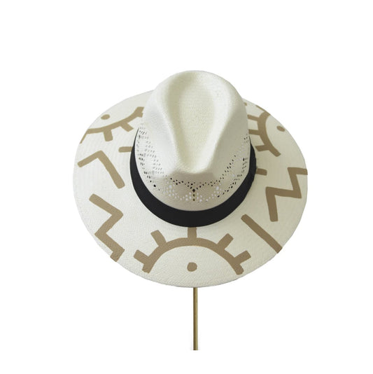 BIURIFUL SOMBRERO MOROCCO EYES YUTE CALADO