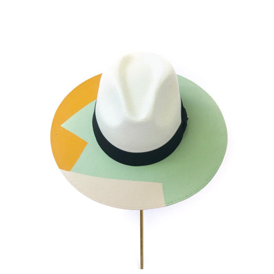 BIURIFUL SOMBRERO DOUBLE XEIPS MATCHA / MOSTAZA / ARENA